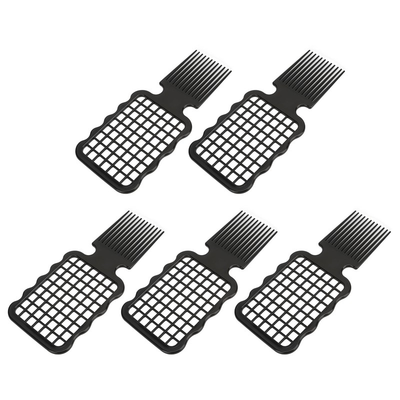 5pcs Twist Combs Ergonomic Perm Curling Hair Dreadlocks Twist Combs