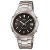 CASIO Watch LINEAGE Solar Radio Full metal analog watch Simple