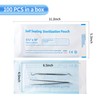 Annhua 5.3 x 11" Self-Sterilization Pouches 100 PCS Self Seal