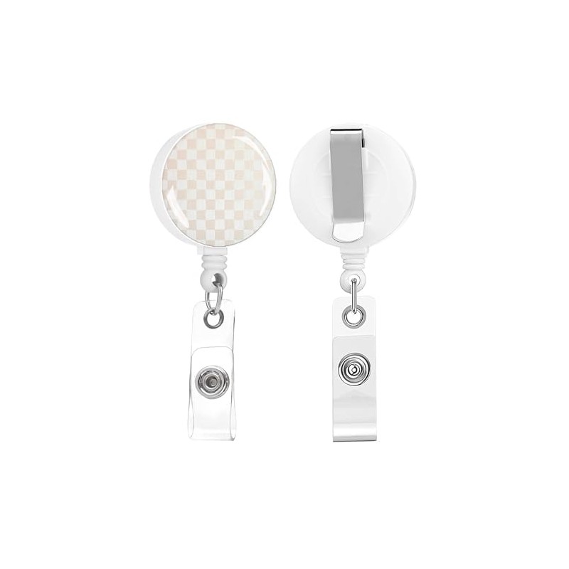 Lckgdozns Retractable Badge Holders, ID Card Holder with Retractable Cord,