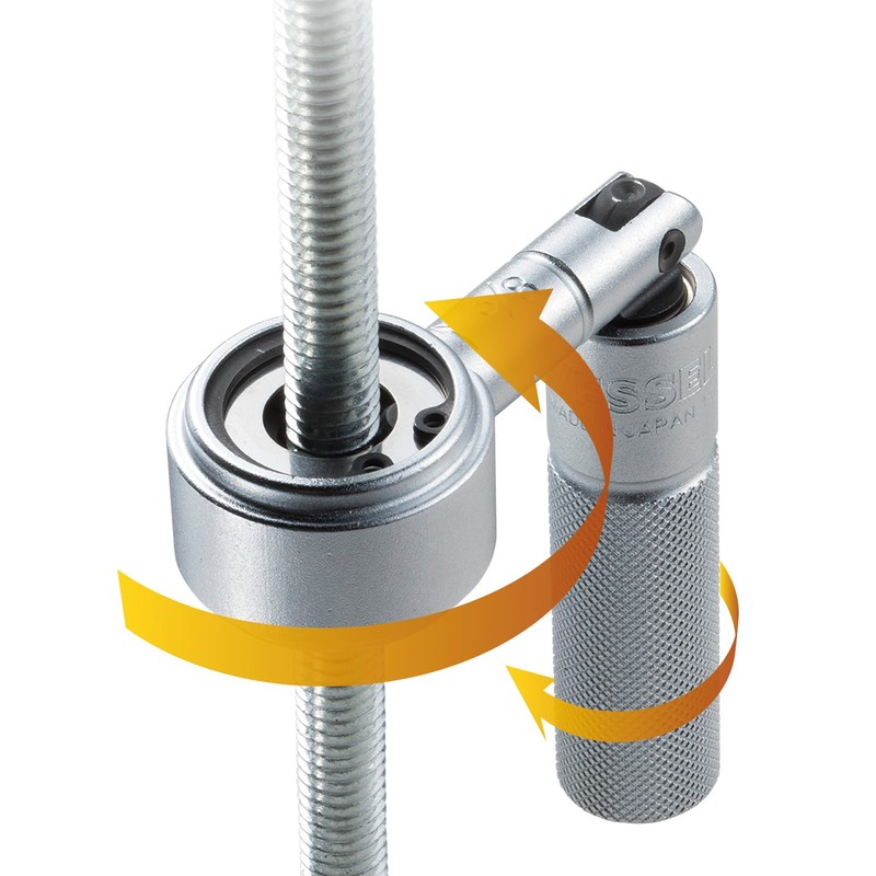 Vessel ZW-3 Full Screw Wrench Compatible Diameter: Full Threaded 3/8