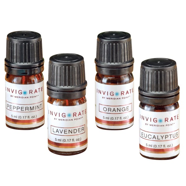 Collections Etc Essential Oils 5 ml. Bottles - Set of