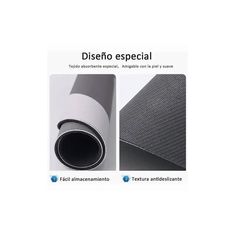 2pcs Tapete Baño Ultra Suave Alfombra Antidesliz Absorbente