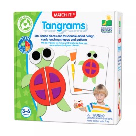 The Learning Journey New - The Learning Journey Match It! - Tangrams - Ages 3-6 | 1+ players