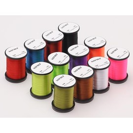 wifreo 120D Fly Tying Thread 12 Colors Fly Fishing Materials for Dry/Wet/Nymph/Streamer