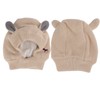 Knitted Rabbits Ear Pet Hat Noise Protection Warm Dog Grooming