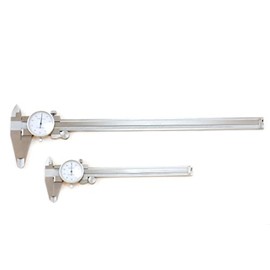 Shars 6" & 12" Dial Caliper Combo .001" Double Shock Proof Stainless New 303-1310 R)