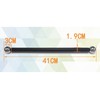41CM Outdoor Lamp Post Cross Arm Ladder Stand Metal Flagpole