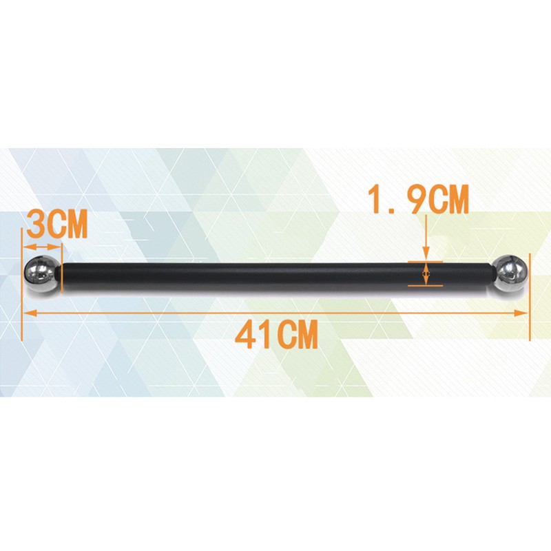 41CM Outdoor Lamp Post Cross Arm Ladder Stand Metal Flagpole