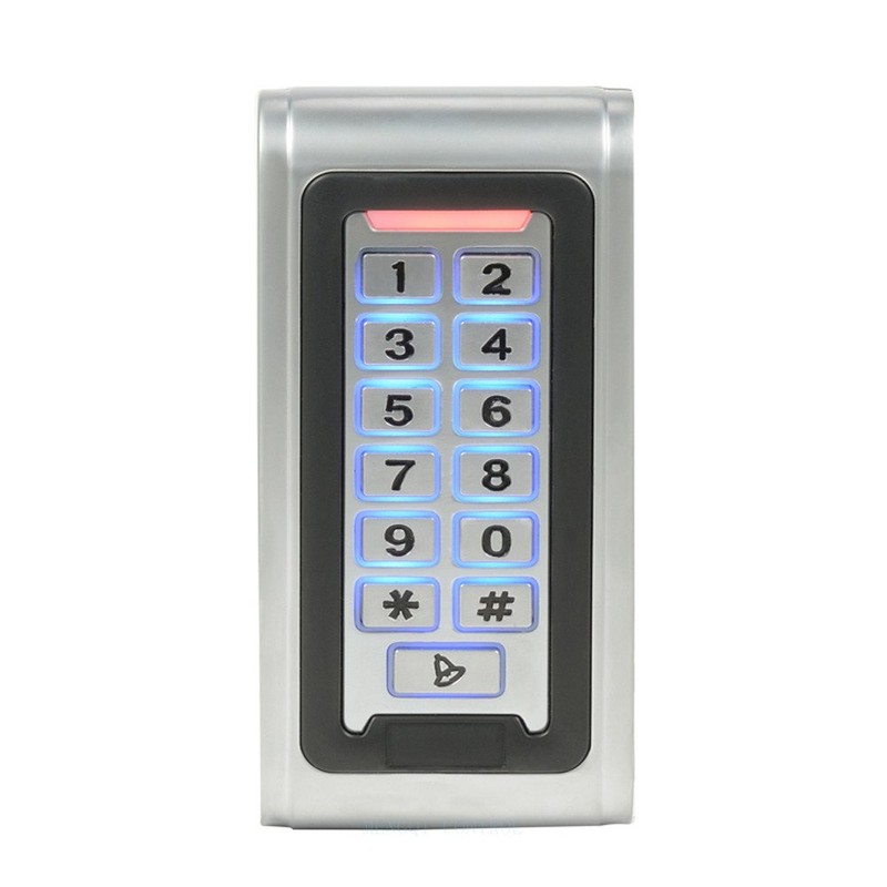 MENGQI-CONTROL Waterproof Metal RFID PIN Code Door Security Access Control