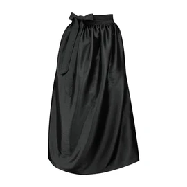 Apron for Dirndl Costume Dress Dirndl Dress Dirndl Apron Taffeta Apron Costume Fashion Plain Taffeta Green Pink Red Pink Blue Black Shiny Apron, black