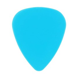 Exotic Plectrums ABS Plastic Light Blue Guitar Or Bass Pick - 0.71 mm Medium Gauge - 351 Shape - 12 Pack, ABS-Light-Blue-Pick-.71mm-351-12-Pack