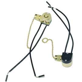 Txelegant Zinc EarZE-110M & ZE-109M, ZE-301DP, ZE-310D, ZE-316 Push Button Rotary Switch 3A 250VAC or 6A 125VAC 3A 125VL Replacement Repair Kits for Ceiling Fans