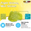 Degreaser Dish Soap Infused Cleaning Sponge, Activates with Water, 2