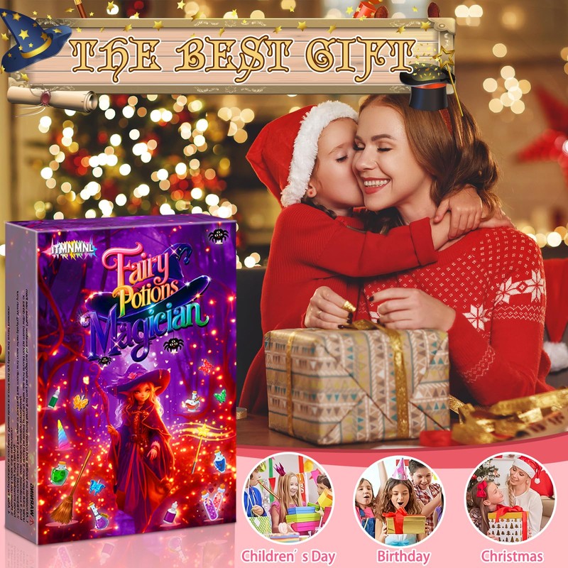 ITMNMNL Magic Potion Set Children 22 Magic Potion Bottles, Magic