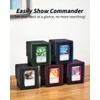 XiYeM Card Deck Box with MTG Commander Display, Deck Case