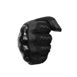 Alpine Swiss Men's Tactical Motorcycle Gloves Hard Knuckle Protective Outdoor Gloves for Riding Cycling Hunting Paintball BLK M