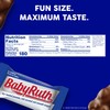 Baby Ruth, Chocolatey, Peanut, Caramel, Nougat, Fun Size Individually Wrapped