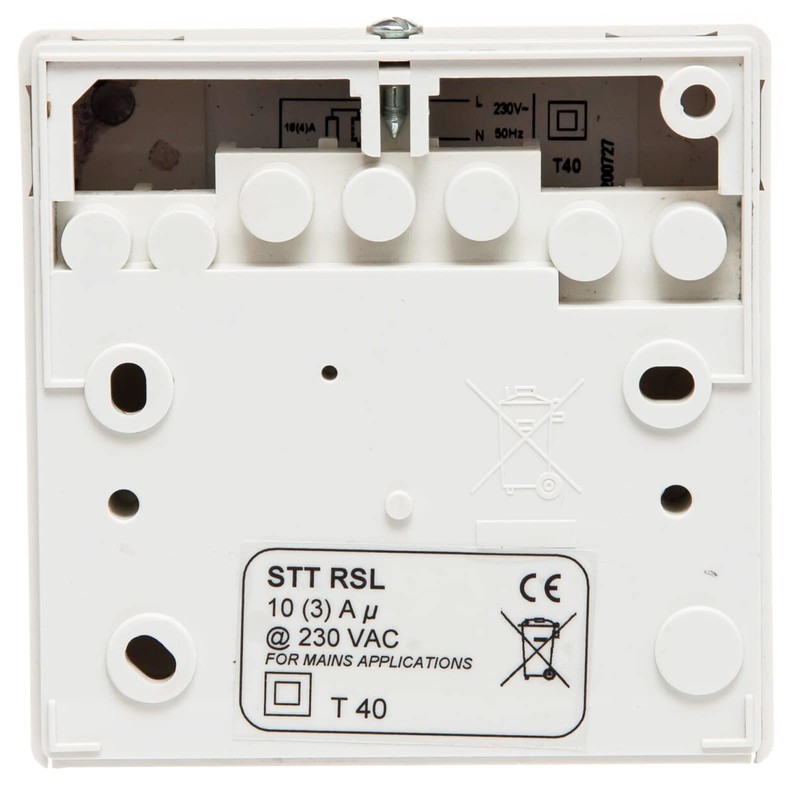 SPARES2GO Mains Room Thermostat for Combi Boilers Temperature Switch Dial