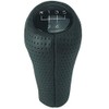 DoLED Leather Perforated Gear Knob in Black with 5 Gears