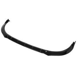 SCITOO 3PCS Front Bumper Lip Compatible for 2021-2023 for Toyota for Camry Front Lip Spoiler Glossy Black (PP) Plastic Air Dam