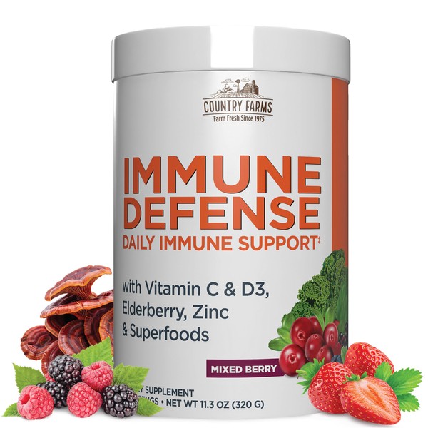 COUNTRY FARMS COUNTRY FARMS Immune Defense Superfoods, Immune Support Supplement,