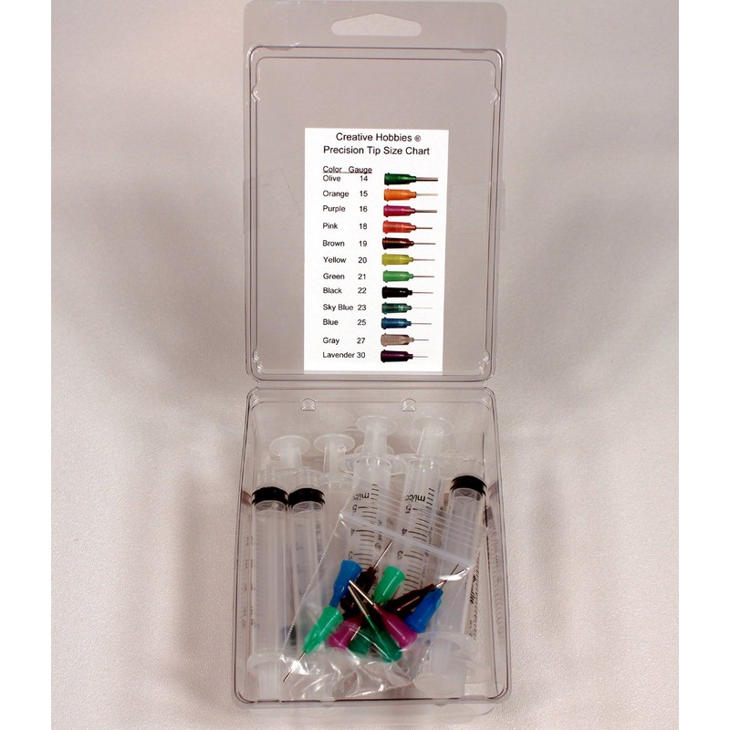 Creative Hobbies® Glue Applicator Syringe for Flatback Rhinestones & Hobby