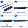 TOP-VIGOR 1mm(1/24 Inch) Heat Shrink Tubing 16.4FT 2:1 Ratio Adhesive-Lined