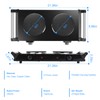 Moclever Portable Electric Stove – Double Burner Hot Plate with
