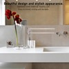 Stainless Steel Toilet Paper Bracket Single Seat 2 Poles Rotatable