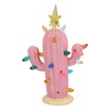 Cactus Figurine Resin Home Decor Plant Cactus Christmas Tree with
