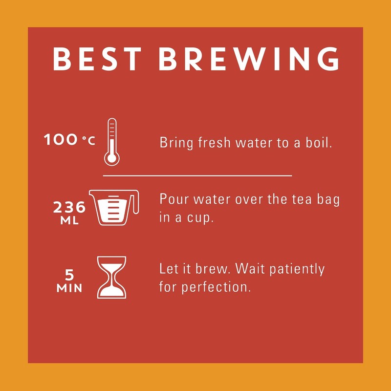 Tazo Organic Chai Black Tea Bags, 20 Count (Pack of