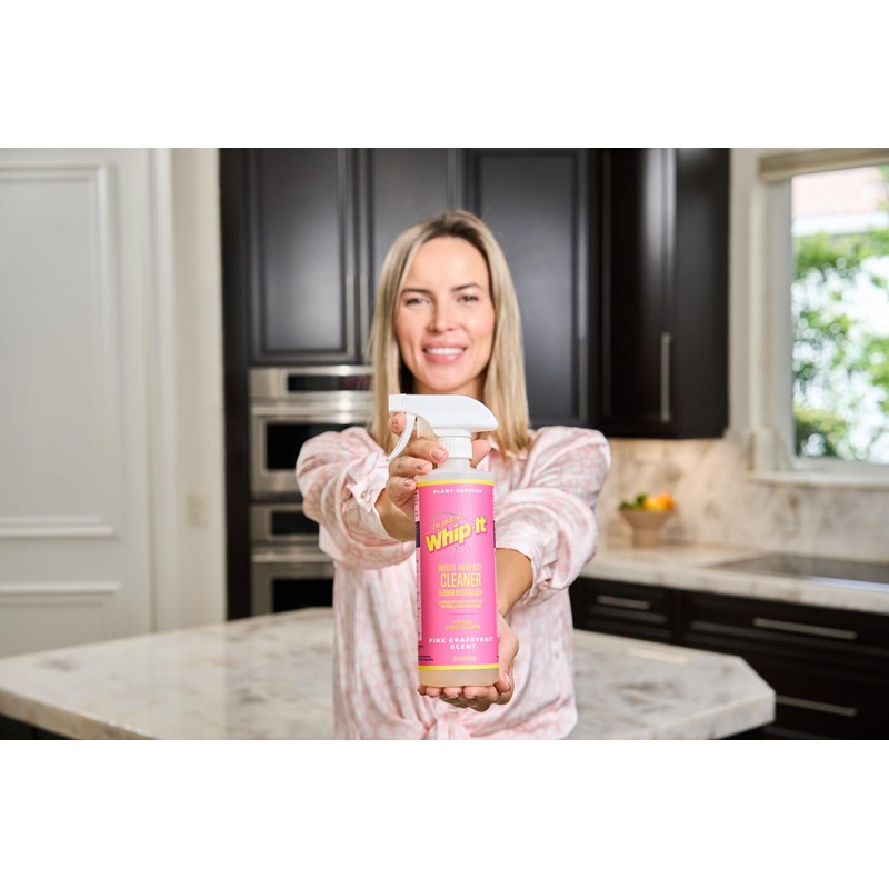 Whip-It® Multi Surface Cleaner, Stain Remover, and Odor Neutralizer -