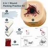 【Wound Tourniquet Bleed Stop Training KIT】- 7 in 1 Wound