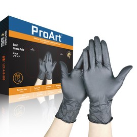 [THE BEST IN PERSONAL SECURITY PRO ART EST 1979] Nitrile Gloves, Black, White, Blue, Pink, Disposable Gloves, S, M, L, XL, Food Sanitation Act Compliant, Nitrile Gloves, Powder-free, Powder-free, Both Right and Right, Thick, Pure Nitrile, Gentle on Your 
