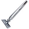 Barbedeaux Chrome Polished Premium Safety Razor - Double Edge -