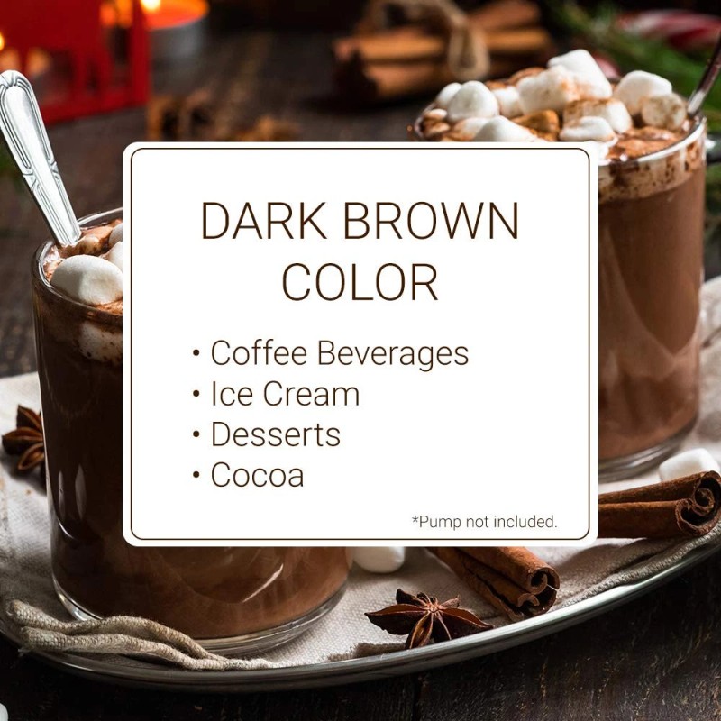 Monin Sugar Free Dark Chocolate Sauce 12 Fl Oz Guilt