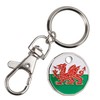 Harts 1 x Welsh Dragon New 12 Sided £1 size