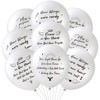 XLSXEXCL 60 Pcs Memorial Balloons 12 Inch Latex Balloons with