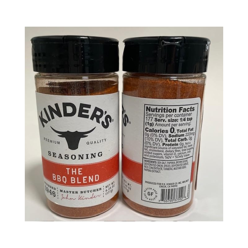 Seasoning Set, KINDERS, Pantry Assortment, The BBQ Blend, Caramelized Onion