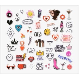 Essence Call Me Queen! Nail Stickers, Multicoloured, Covering, Express Result, Easy to Remove, Nanoparticles Free, Pack of 1 (45 Pieces)
