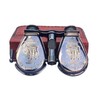 SIFAAT WORLD Victorian Antique Solid Brass Binoculars London 1857 with