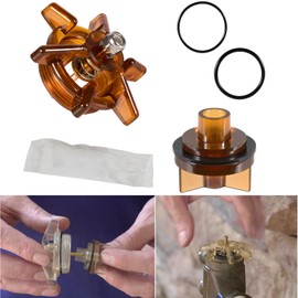 905-211 1/2" - 3/4" Bonnet & Poppet Assembly Repair Kit Fit for Febco PVB Model 765CBV & 765DBV-1/2" - 3/4", Combines Bonnet Assembly Kit 905-047 and Poppet Assembly Kit 905-049