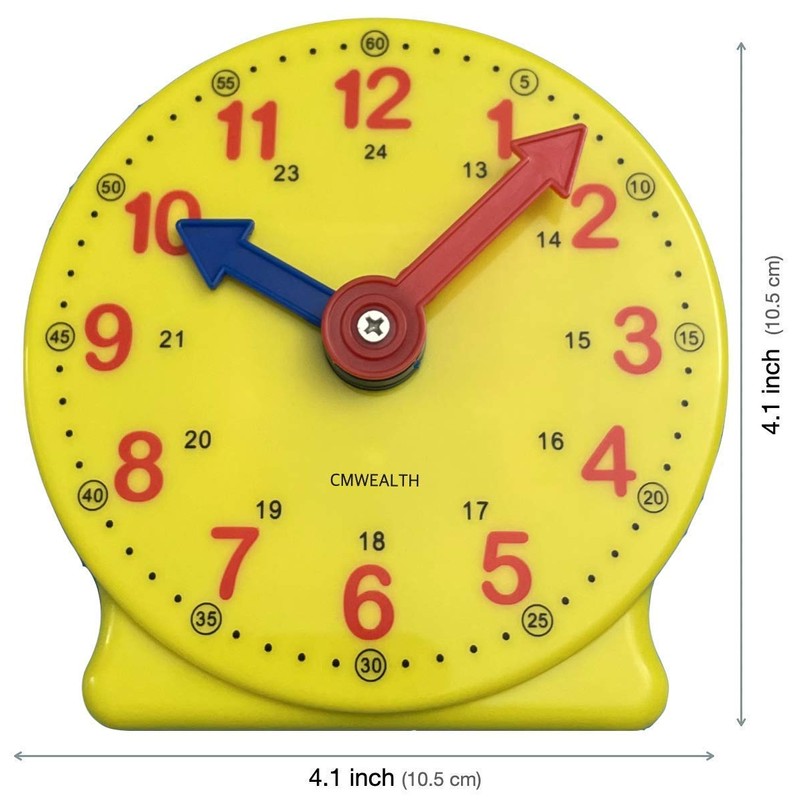 CM Wealth Learning Clock for Kids, Student Learning Clocks Teaching