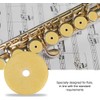 Jiayouy Pack of 16 Flute Pads Repair Kit Flutes Replacement