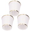 3PCS E14 Lampshade Barrel Shape Table Lamp Shade Meson Installation