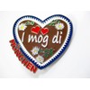 Munich Bavaria Magnet Metal Souvenir Germany Heart I Mog di