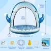 Giant Shark Sprinkler for Kids - Inflatable Summer Water Toy