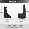 RMOURTEKK Mud Flaps for Ford Maverick 2025 2024 2023 2022