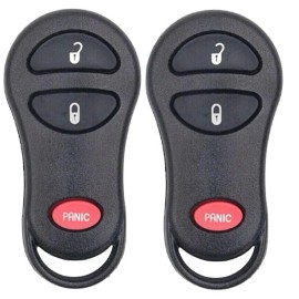 Jeep 2 remotes for Jeep Grand Cherokee Remote 1999 2000 2001 2002 2003 2004 GQ43VT9T
